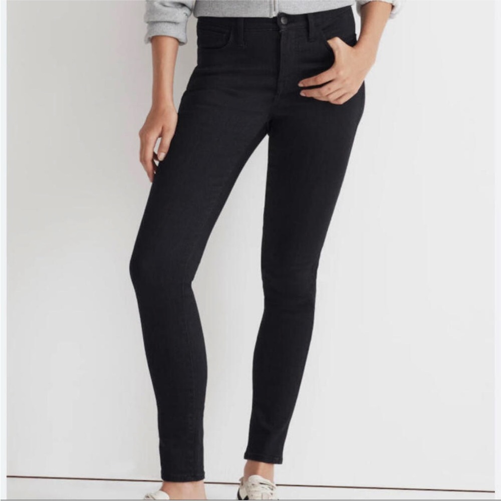 MADEWELL Black Roadtripper Skinny Jeans Size 28